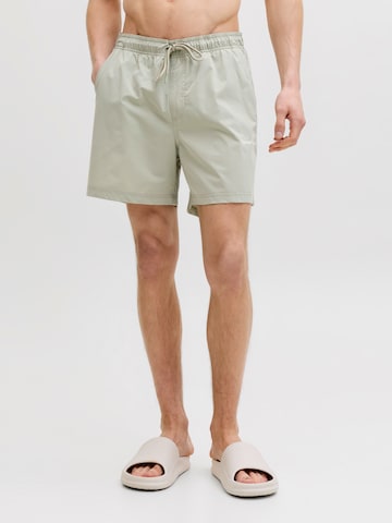 žalia JACK & JONES Maudymosi trumpikės 'JPSTMAUI': priekis