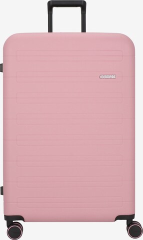 American Tourister Trolley 'Novastream' in Pink: predná strana