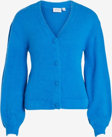 VILA Knit Cardigan 'Juli' in Blue: front