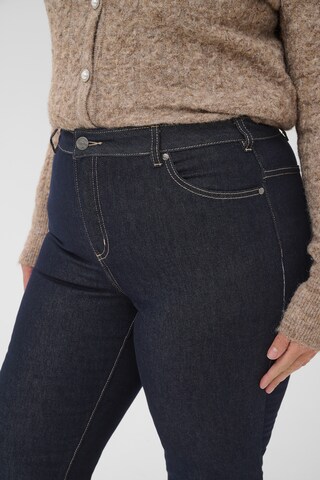 Coupe slim Jean KAFFE CURVE en bleu