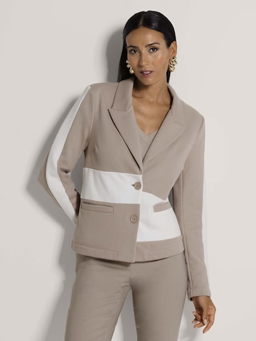 Blazer MADELEINE en marron : devant