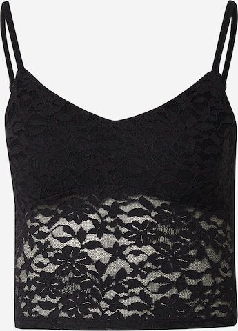 HOLLISTER - Top 'BARE' en negro: frente