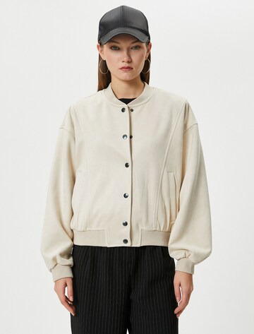 Koton Between-season jacket in Beige: front