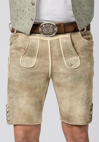 STOCKERPOINT Regular Traditional Pants 'Gaishorn' in Brown