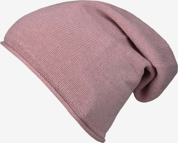 Zwillingsherz Beanie in Pink: front