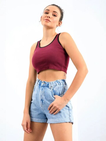 Tommy Life Top in Red