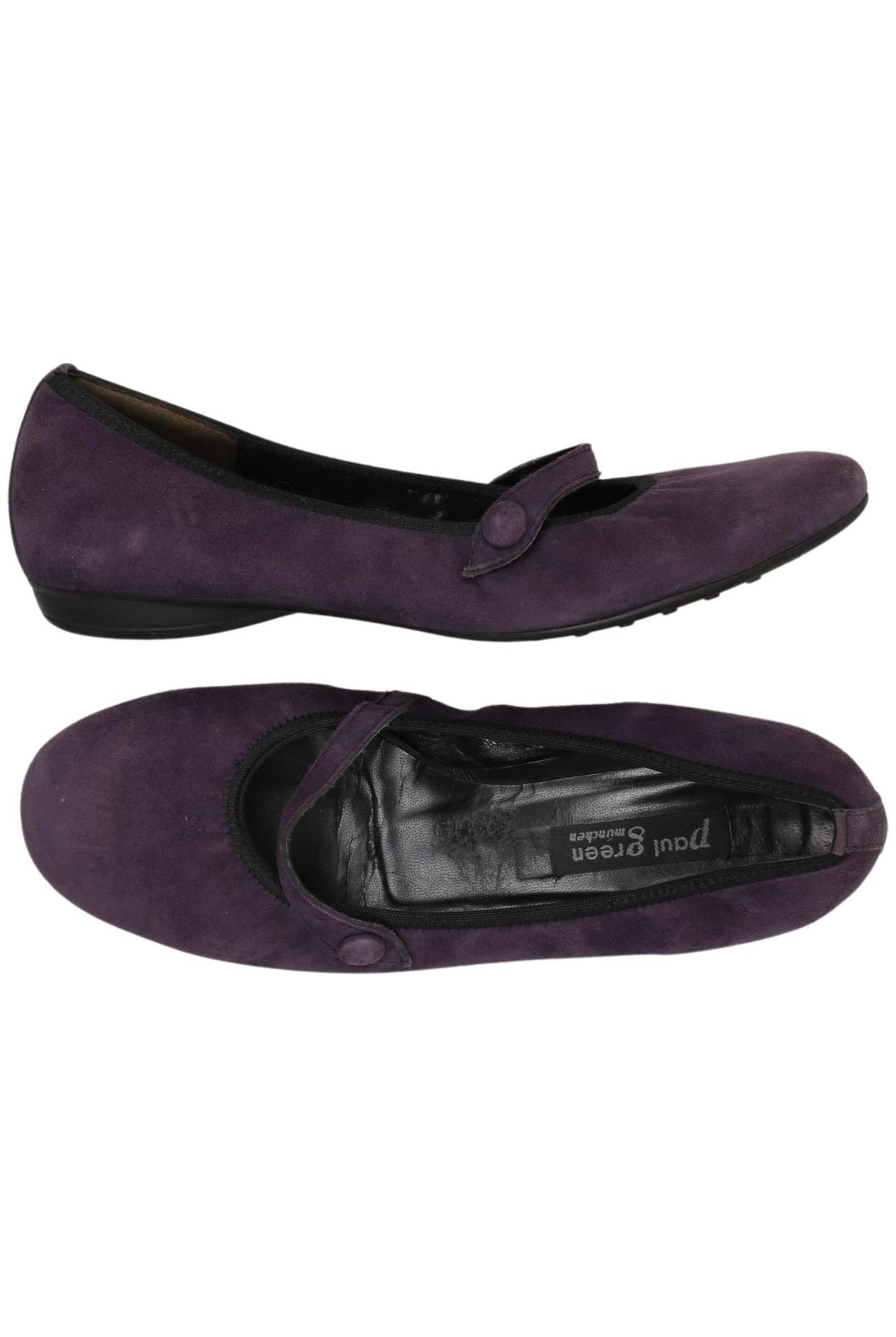 Paul Green Flats & Loafers in 37 in Purple: front