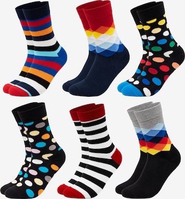 Occulto Socks 'Sigi' in Mixed colours: front