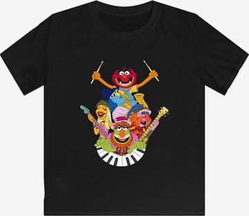 F4NT4STIC Shirt 'Muppets' in Black: front