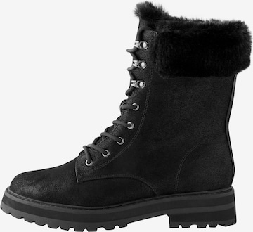 Next Сапоги на шнуровке 'Forever Comfort®' в Черный: спереди