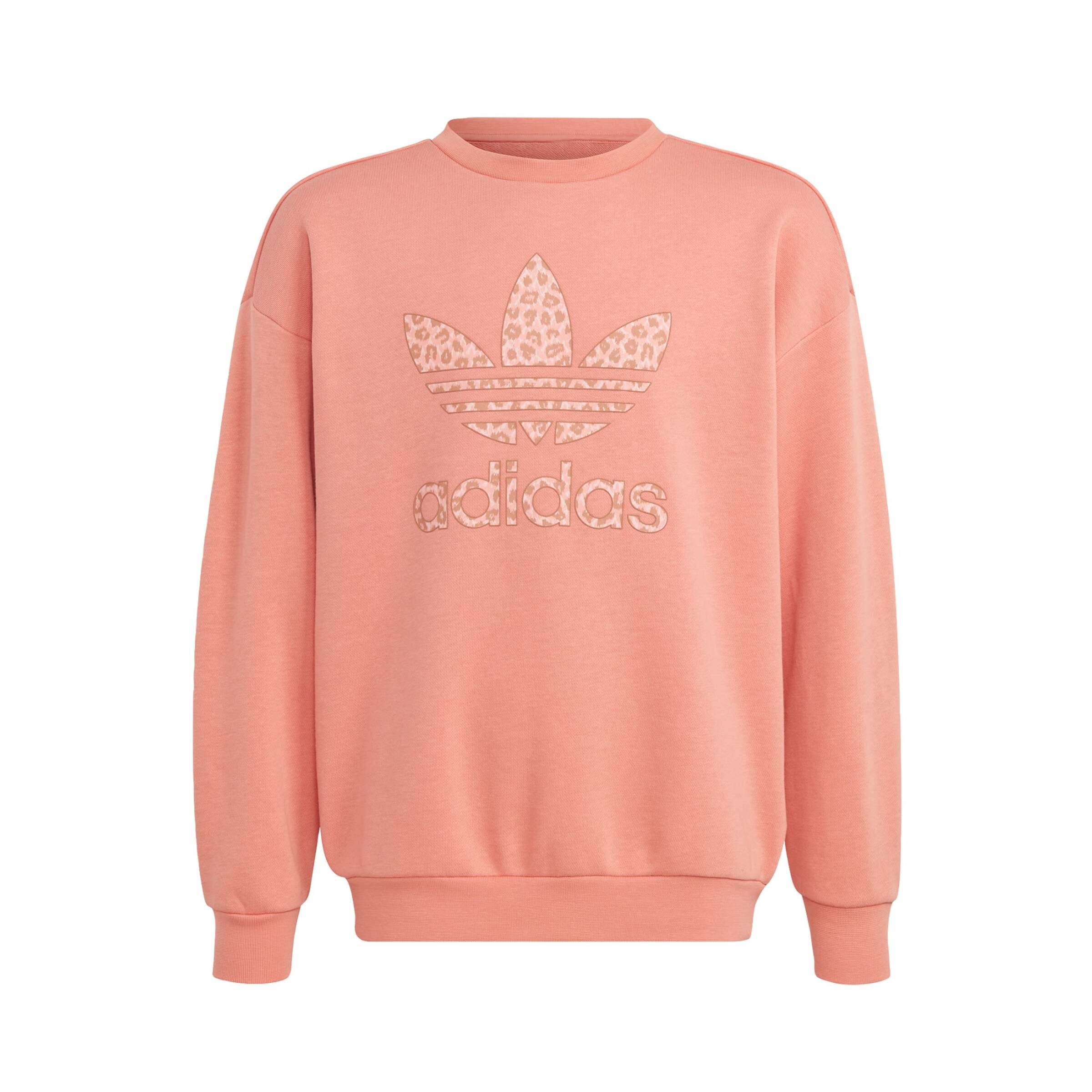Felpa adidas shop salmone