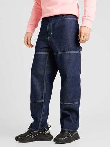 HUGO Regular Jeans 'CARPENTER' in Blauw: voorkant