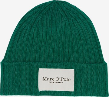 Marc O'Polo Beanie in Green: front