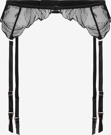 Hunkemöller Garters 'Ellen' in Black: front