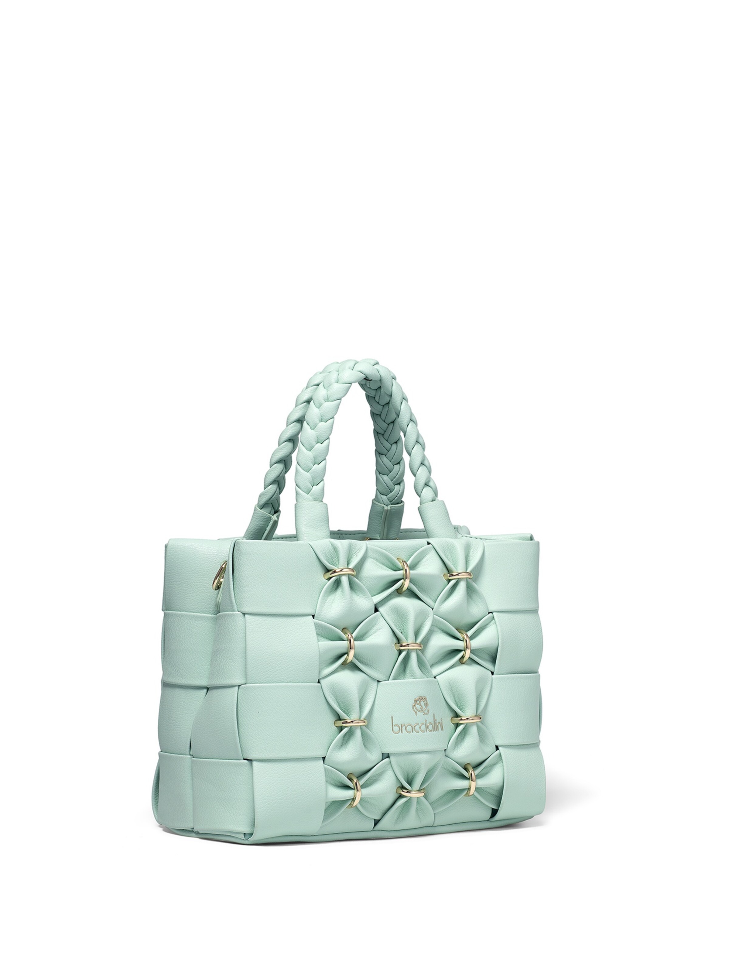 Borsa a mano di Braccialini in blu: frontale