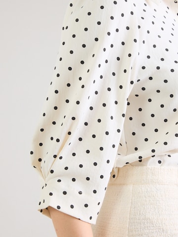 Lollys Laundry Blúz 'Bono' - fehér