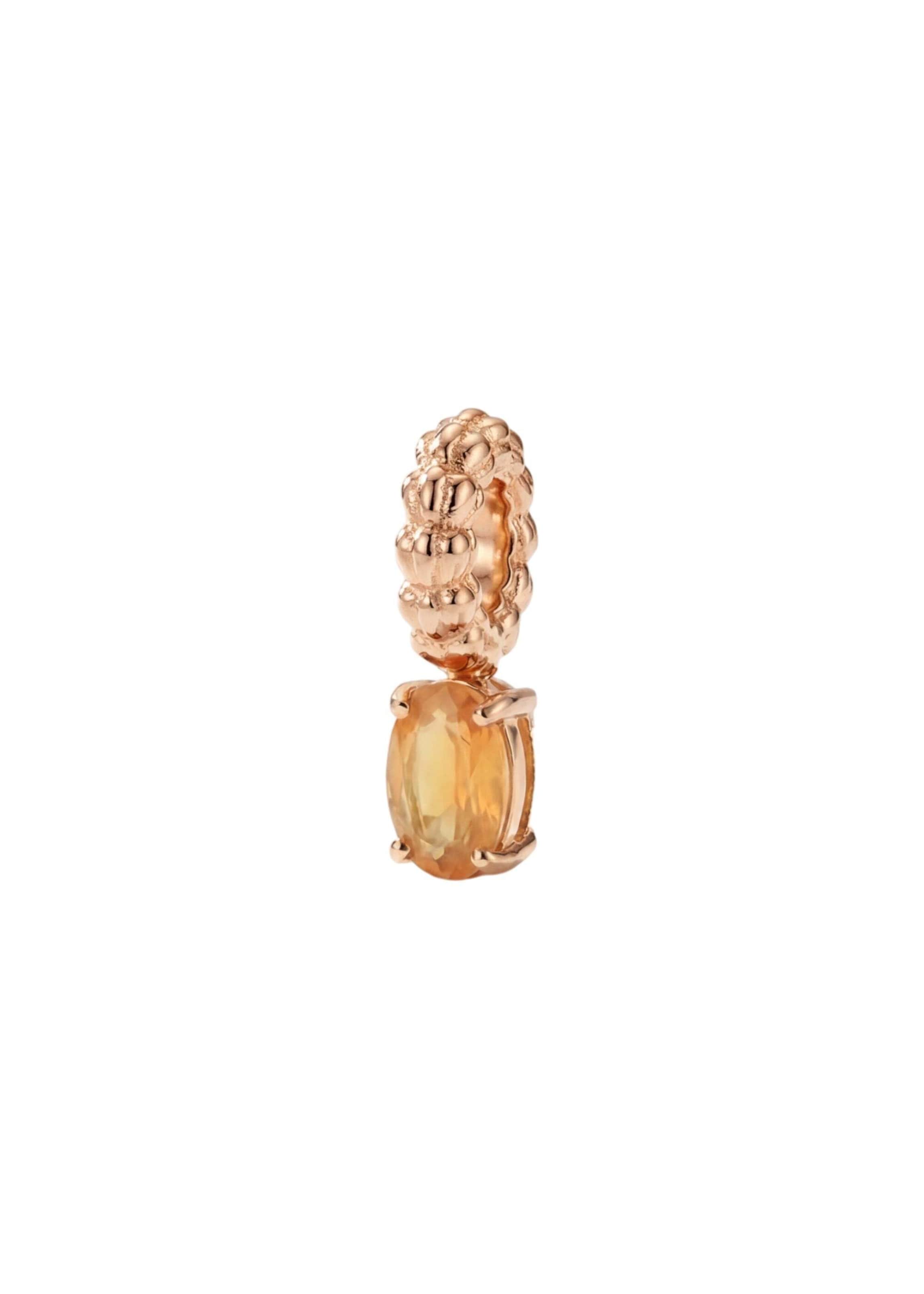 Ciondolo 'Oktober Opal' di PURELEI in oro: frontale