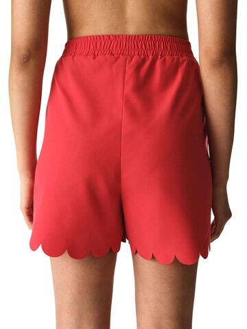 Penti Ujumispüksid 'PENTI Damen Laser Boardshorts', värv punane