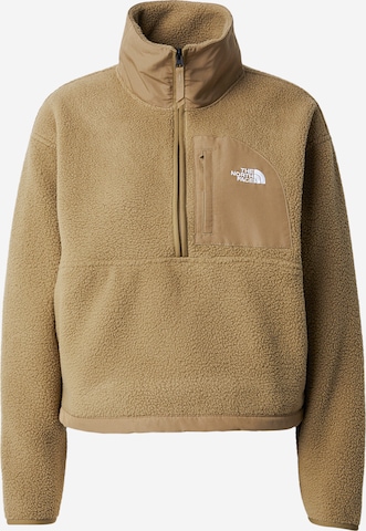 THE NORTH FACE Спортивная кофта 'YUMIORI' в Коричневый: спереди
