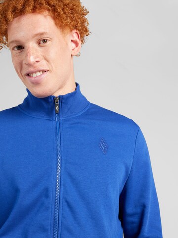 SKECHERS Athletic Zip-Up Hoodie 'GOWALK EVERYWHERE' in Blue