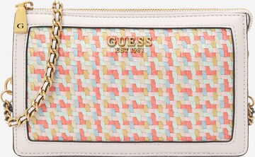 GUESS Tasche 'Abey' in Beige