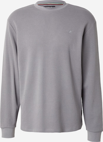 REPLAY Koszulka w kolorze szary: przód