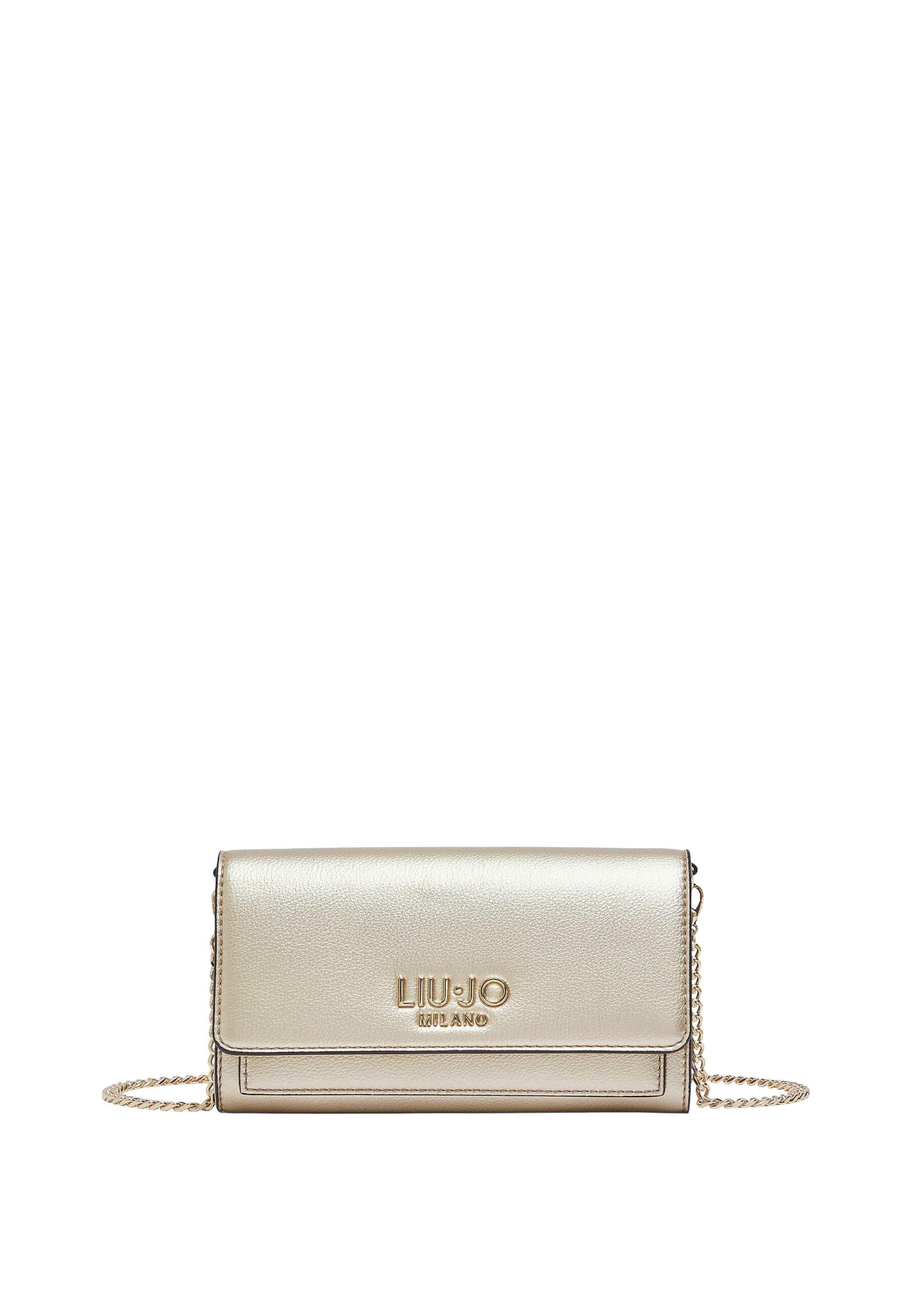 Pochette di Liu Jo in oro: frontale