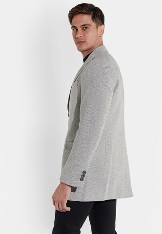 Steffen Klein Between-Seasons Coat in Grey