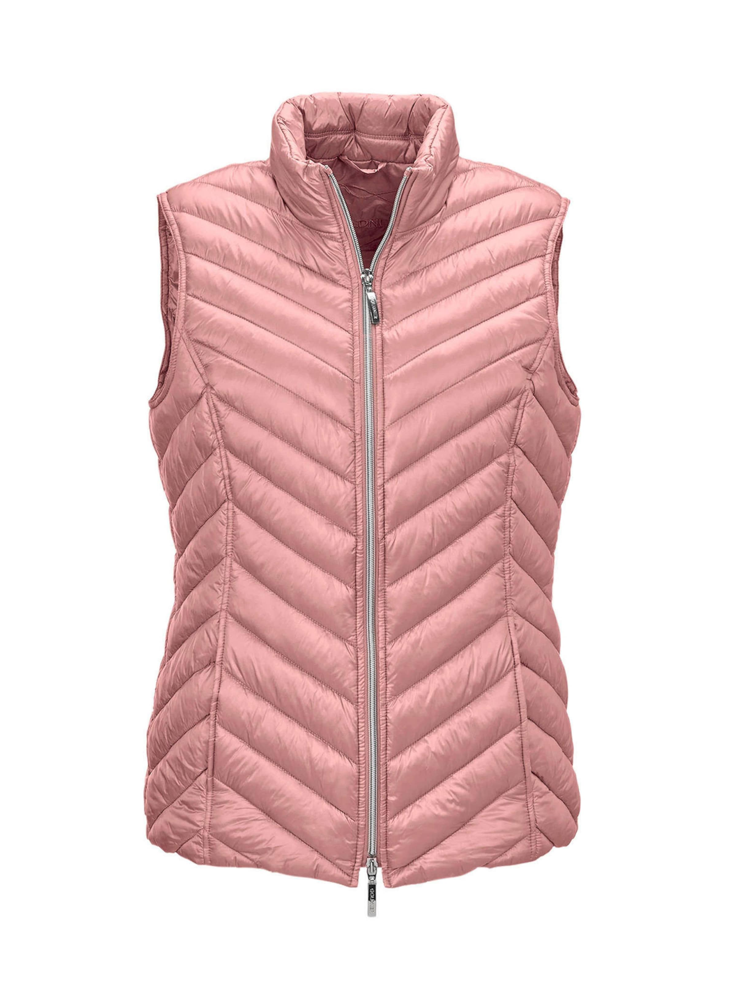 Goldner Weste in Pink: Vorderseite
