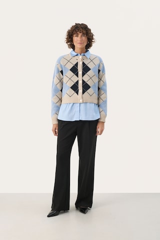 Part Two Knit cardigan 'Lylah' in Blue