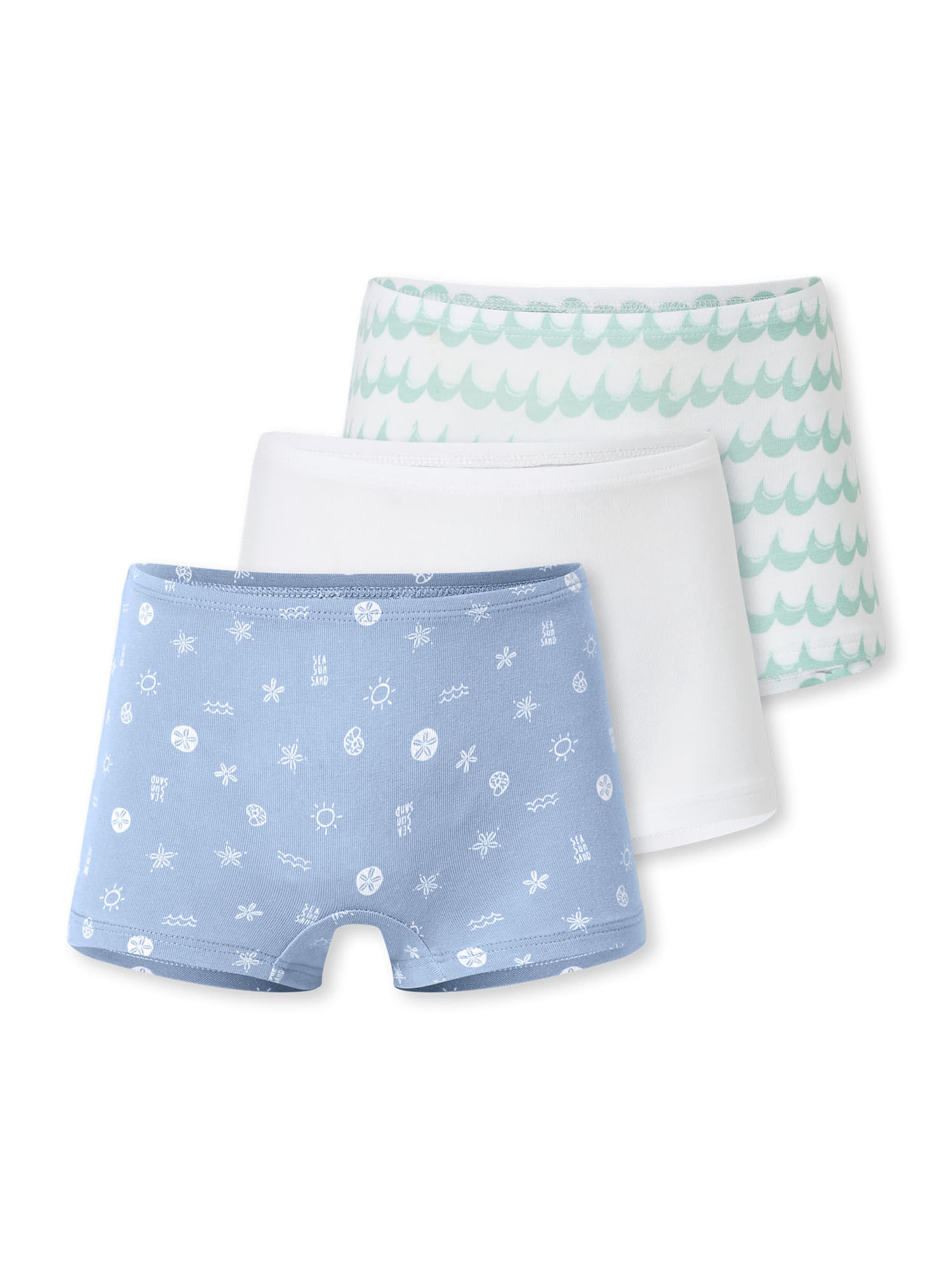 Sous-vêtements ' 95/5 ' SCHIESSER en bleu : devant