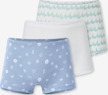 Sous-vêtements ' 95/5 ' SCHIESSER en bleu : devant