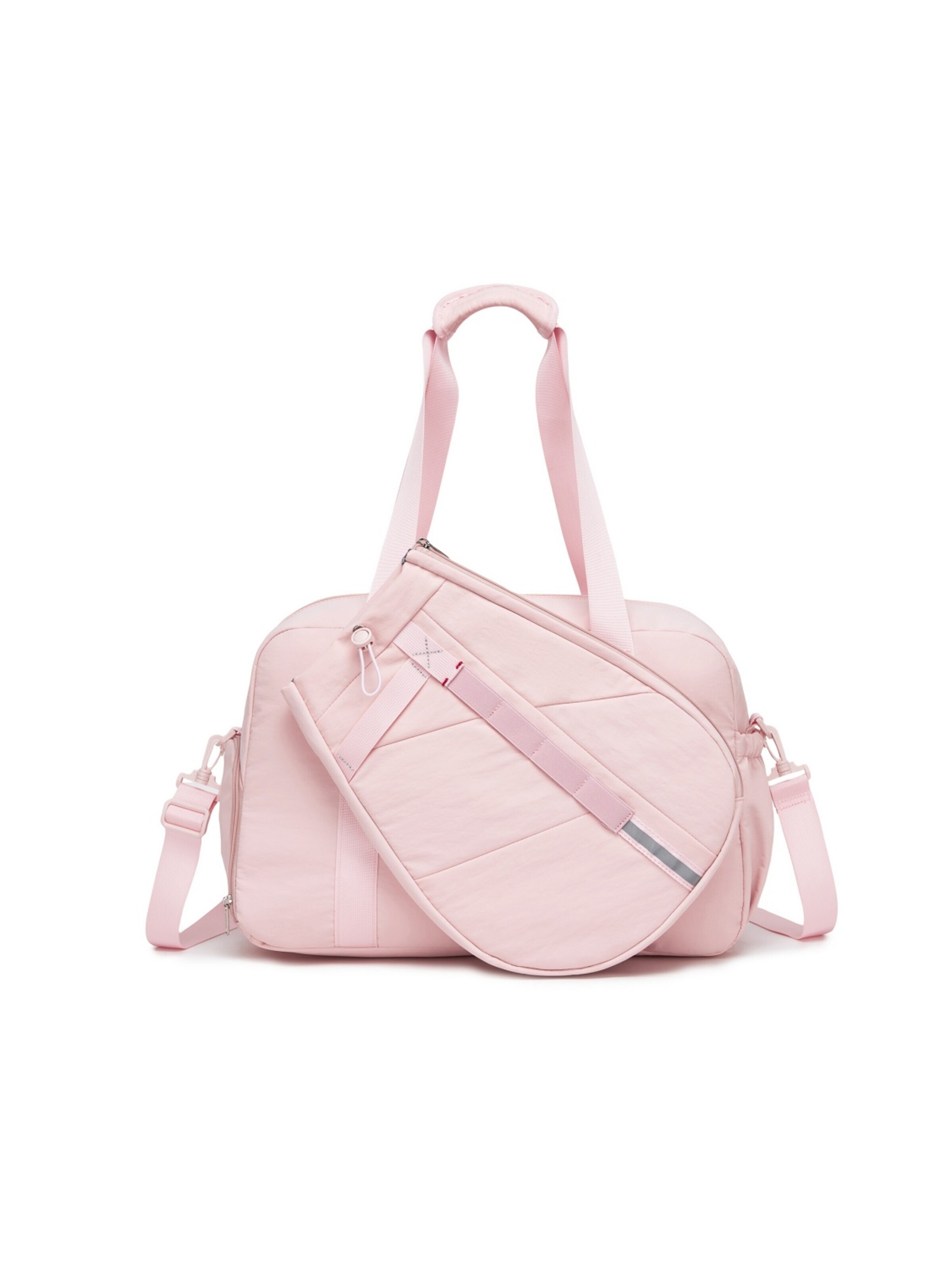 Kono Travel Bag in Pink: front