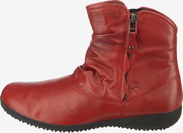 JOSEF SEIBEL Ankle Boots 'Naly' in Red