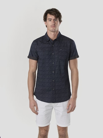 KOROSHI Regular fit Skjorta i blå: framsida