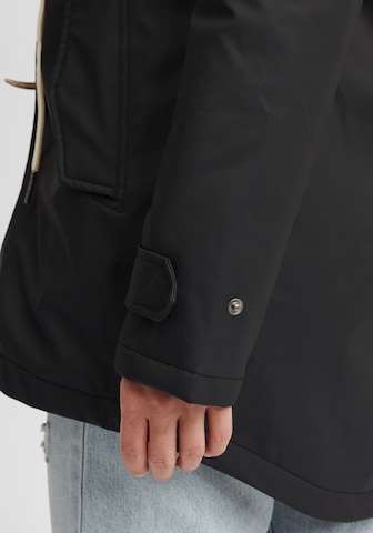 Oxmo Regenjacke 'Jolina' in Schwarz