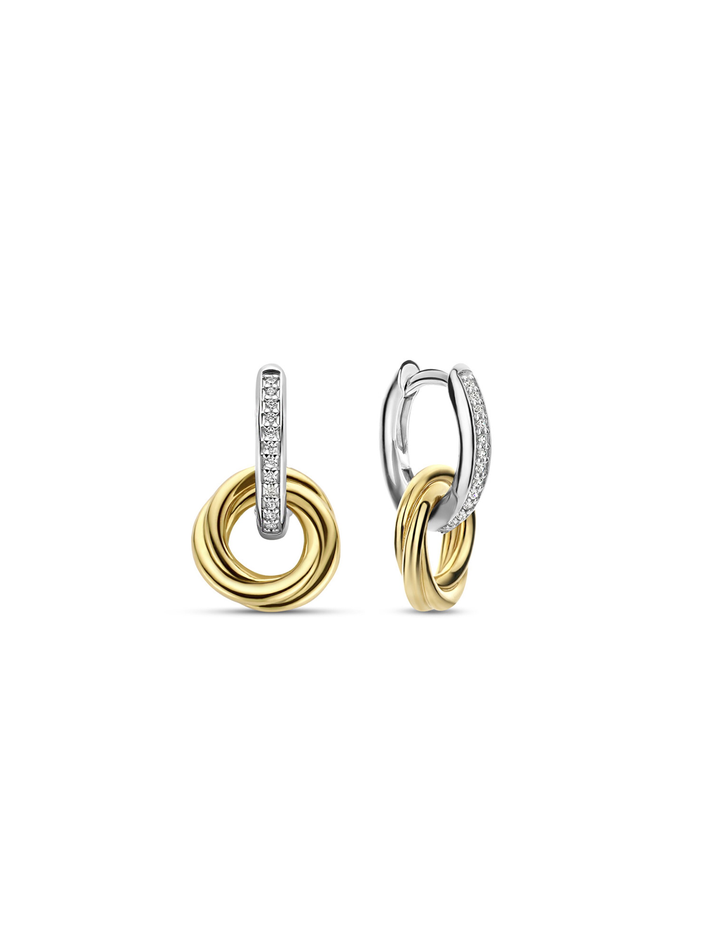 Ti Sento Milano Earrings in Gold