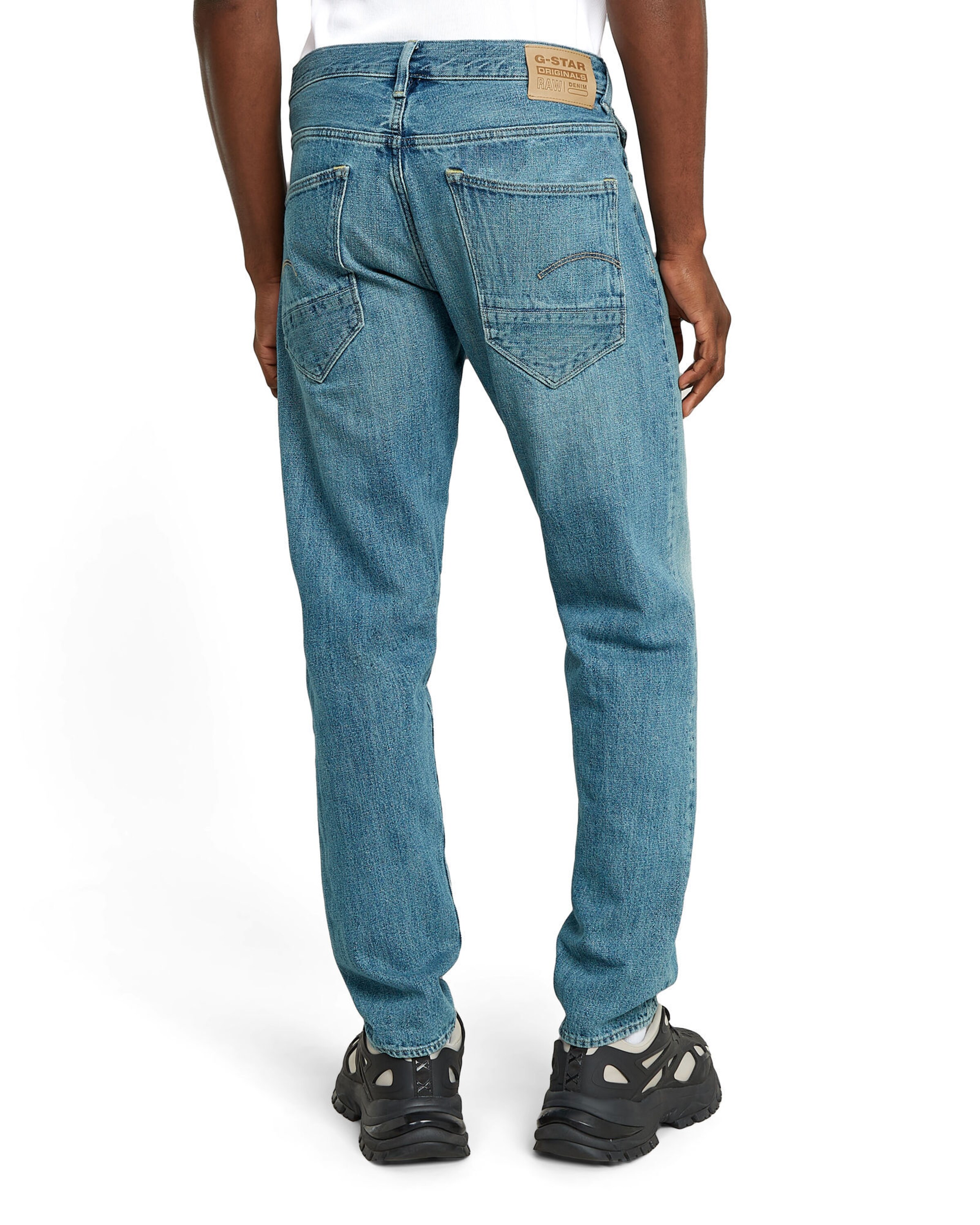 G-STAR Tapered Jeans 'Morry' in Blauw