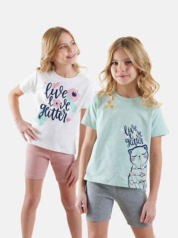 Denokids Pajamas 'Flowers' in Mixed colours: front