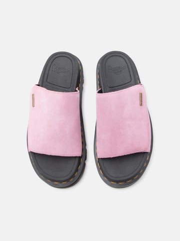 Mule 'ZebZag' Dr. Martens en rose