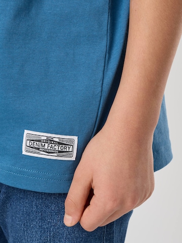 Denim Factory - Camiseta 'San Diego' en azul