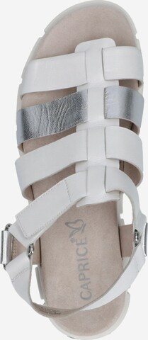 CAPRICE Strap Sandals in White