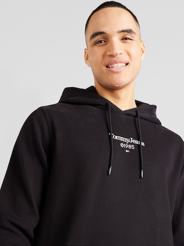 Tommy Jeans Sweatshirt in Schwarz