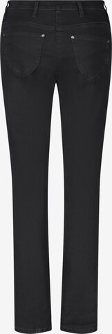 Betty Barclay Slimfit Stretch-Hose mit hohem Bund in Schwarz
