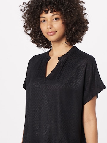 Fransa Bluse 'Nemma' in Schwarz