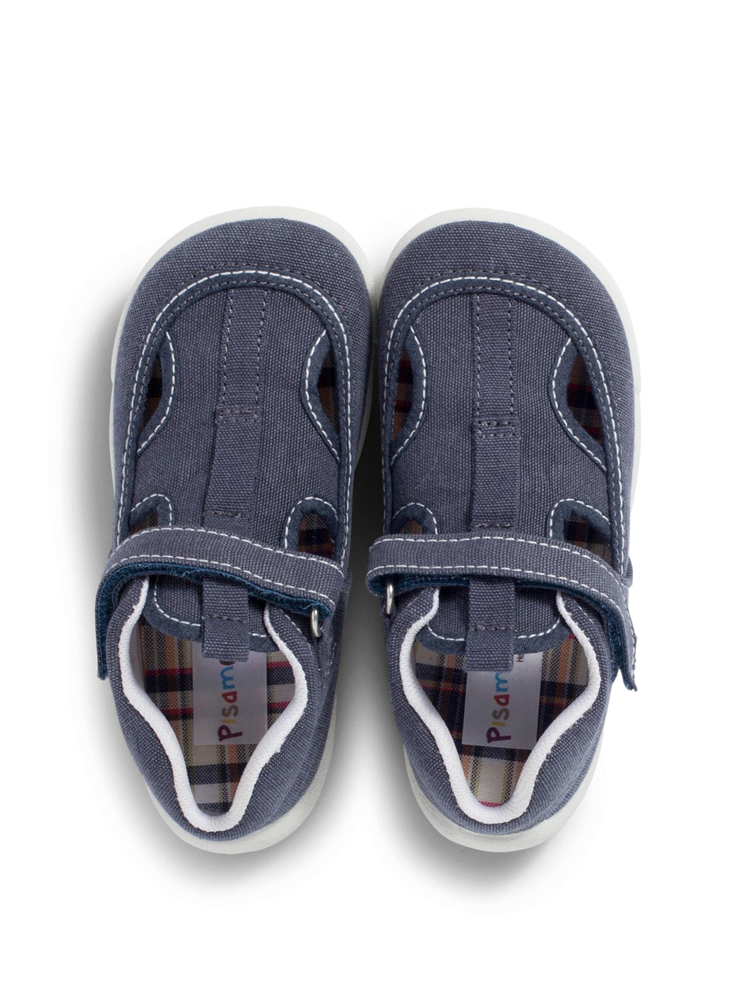Pisamonas - Zapatos primeros pasos en azul
