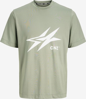 JACK & JONES T-shirt 'JCOCNZAMSTERDAM' i grå: framsida