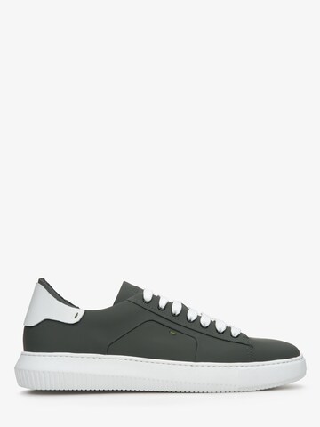 Estro Sneakers laag '09-4109' in Groen: voorkant