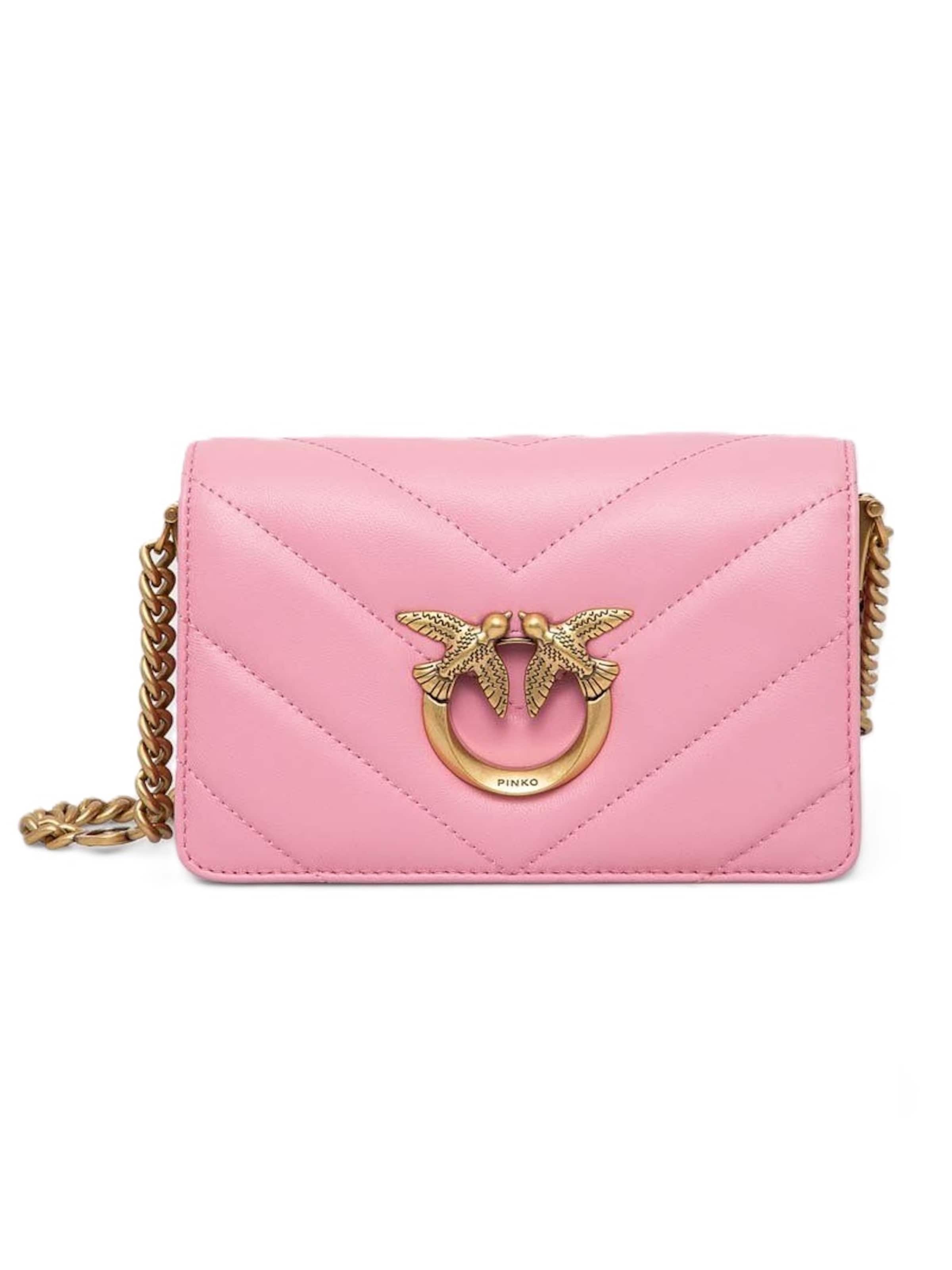 Borsa a tracolla '100067 A136' di PINKO in rosa: frontale