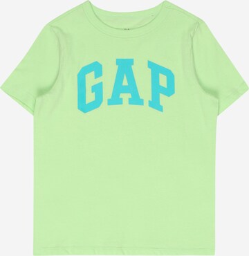 T-Shirt GAP en vert : devant